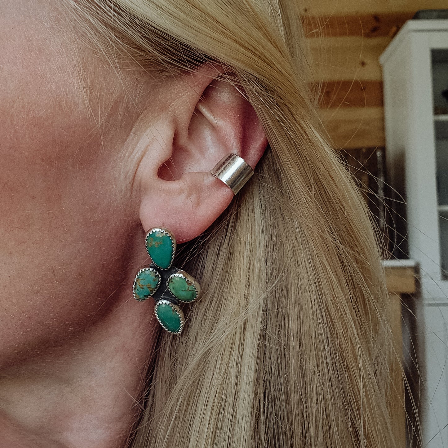 Sterling Silver Cuff Earring