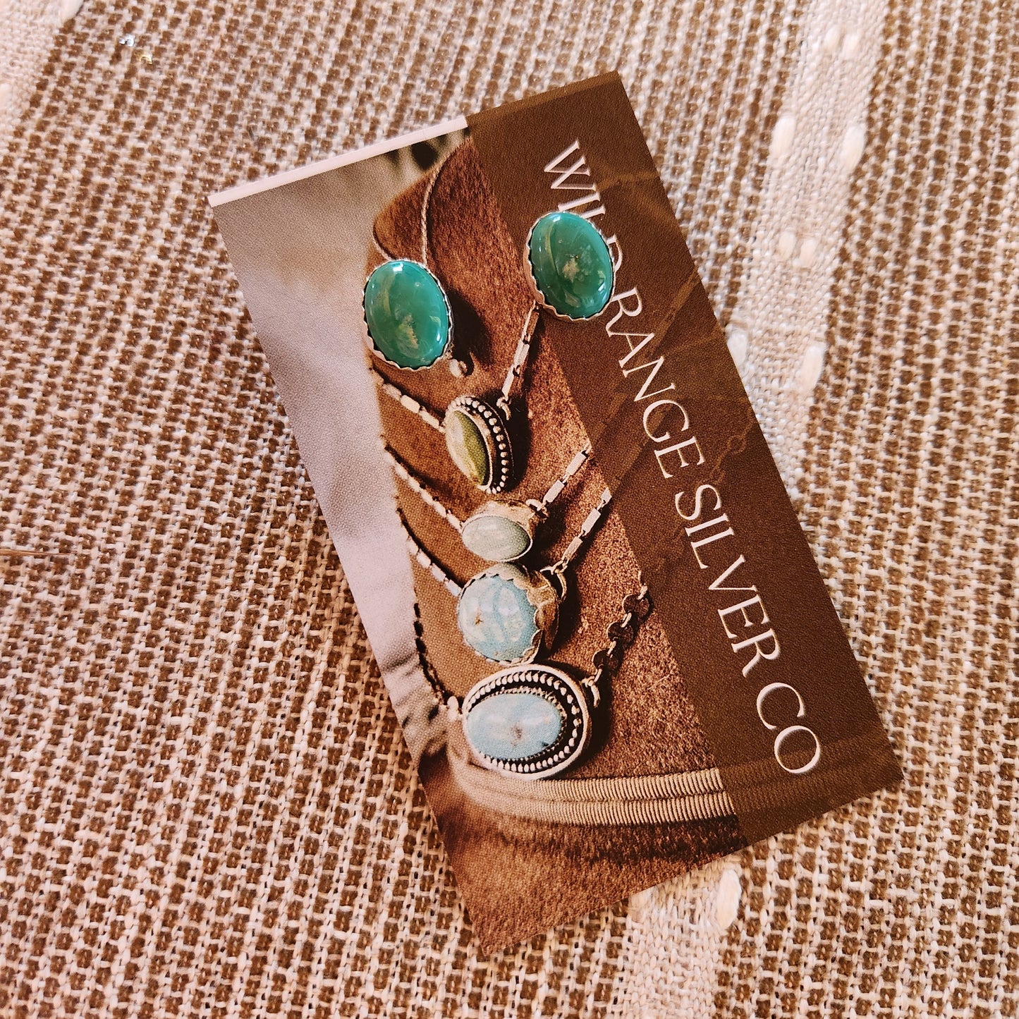 Large Turquoise Stud Earrings
