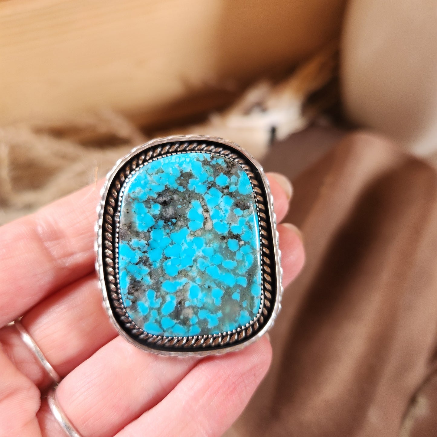 Kingman Turquoise Bolo