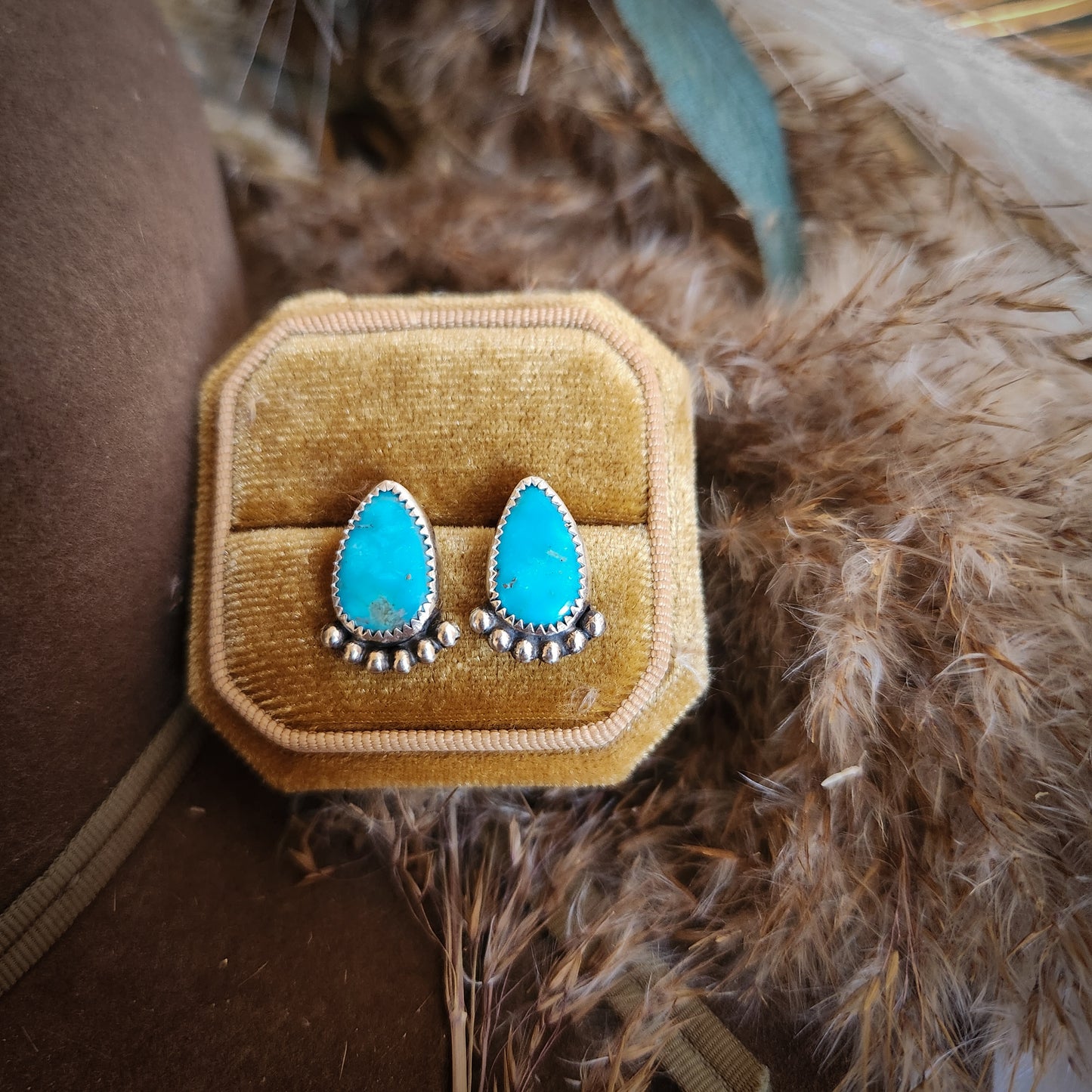 Classic Turquoise Earrings