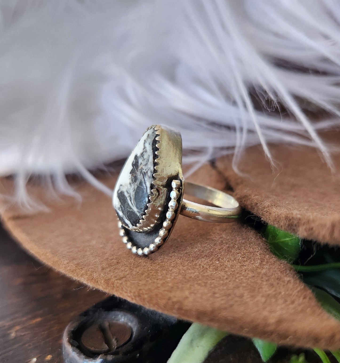 White Buffalo Ring