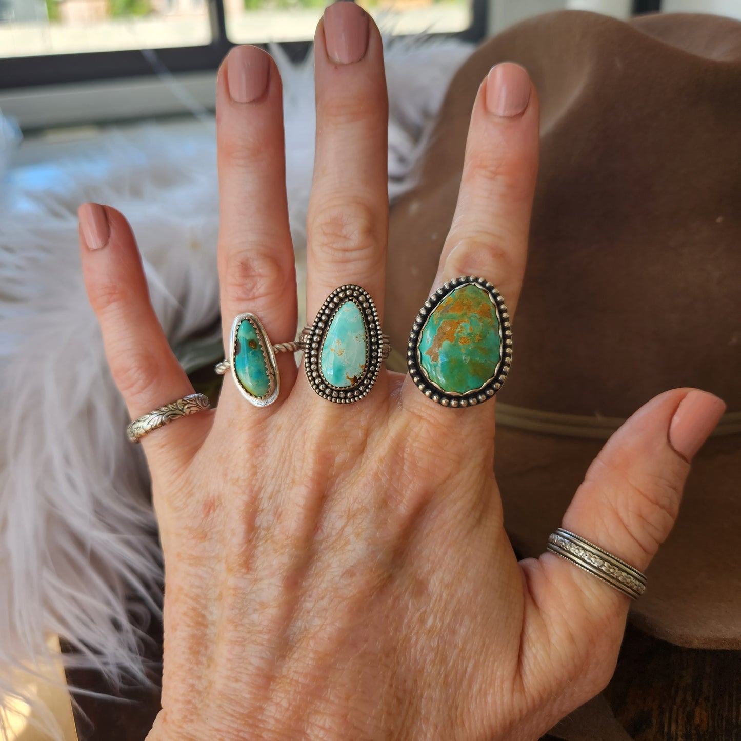 Chilean Turquoise Ring