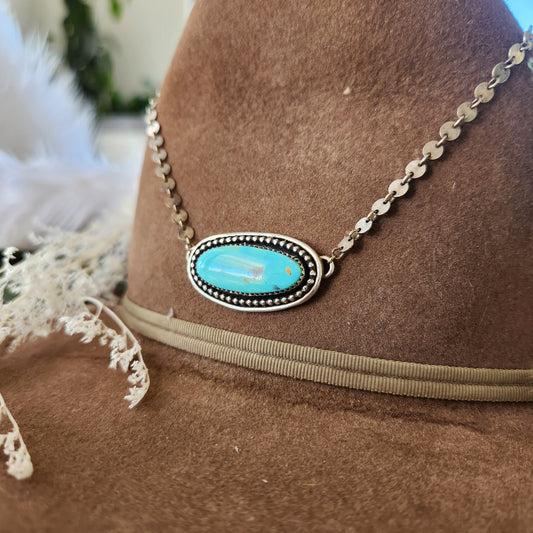 Authentic Chilean Turquoise Pendant