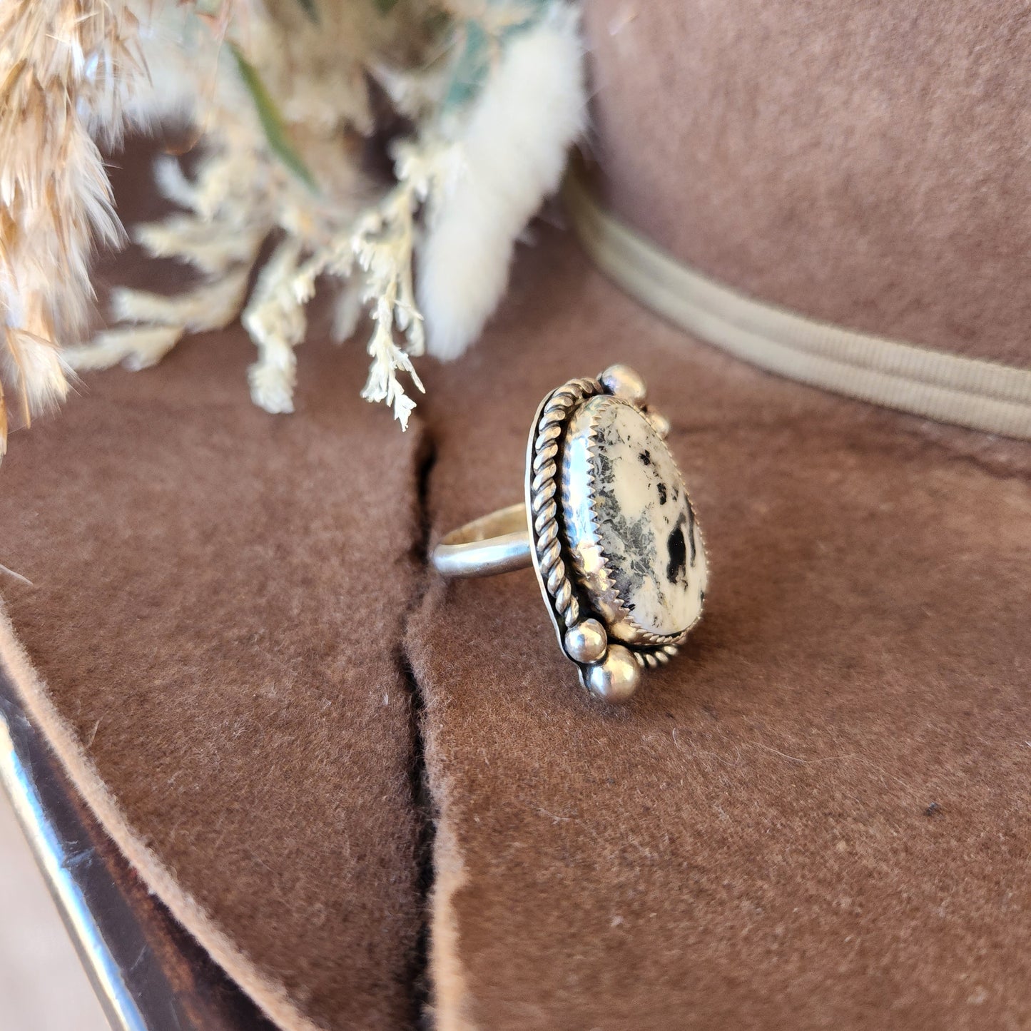 White Buffalo Ring