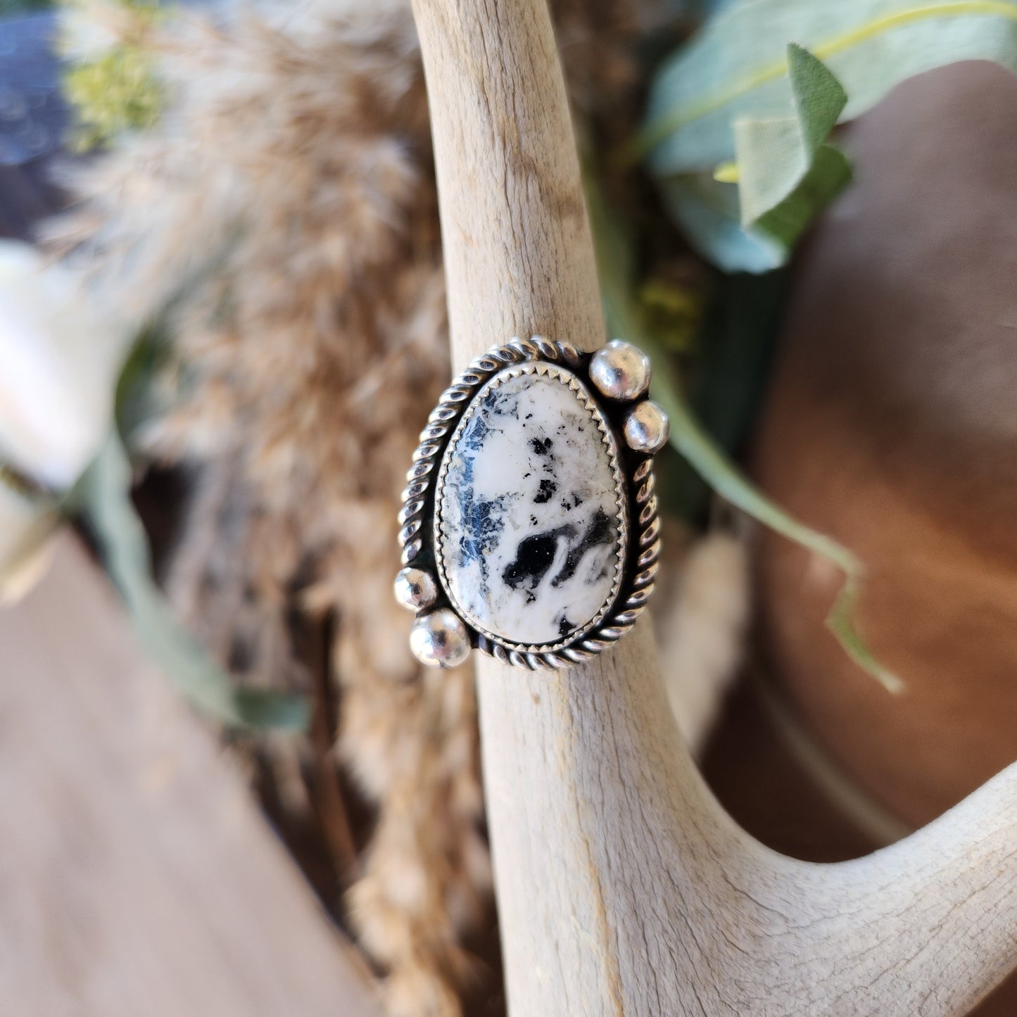 White Buffalo Ring