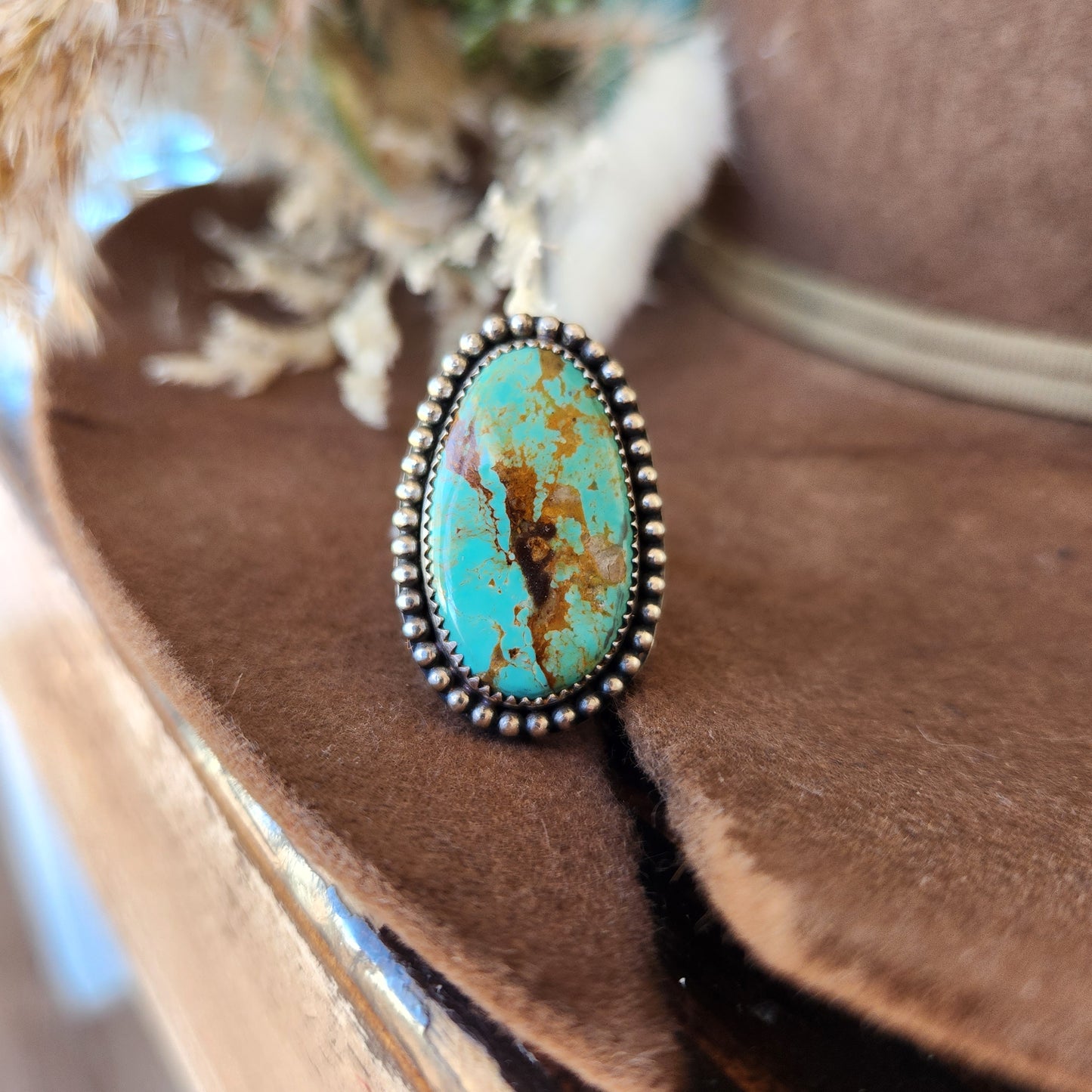 Tyrone Turquoise Ring