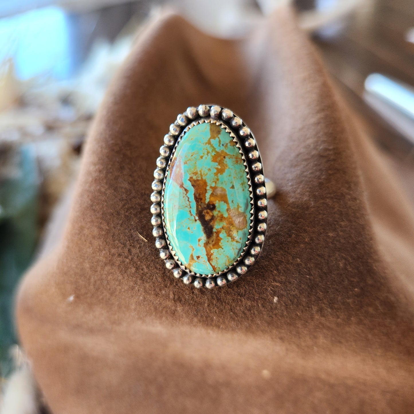 Tyrone Turquoise Ring