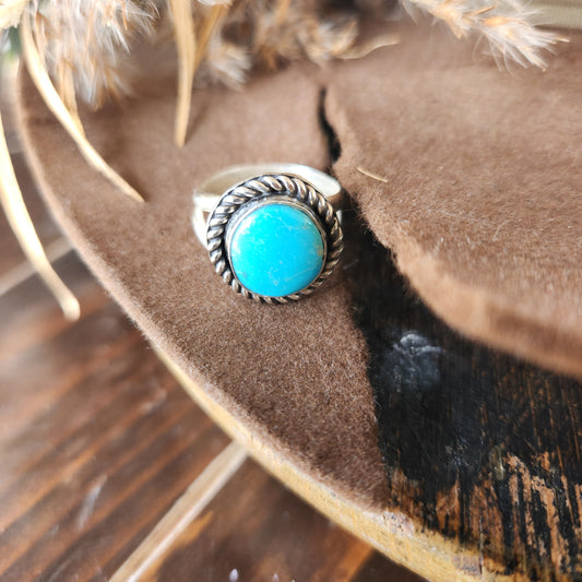 Mina Maria Turquoise Ring SZ 8.25