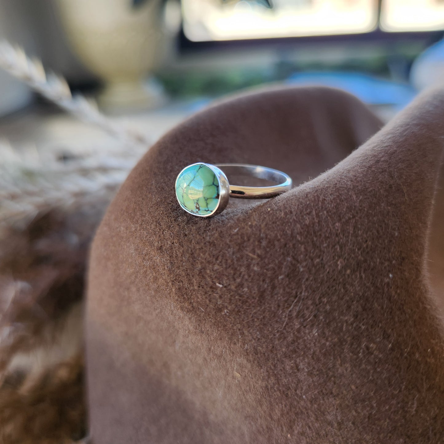 Turquoise Stacker Ring SZ 5.75