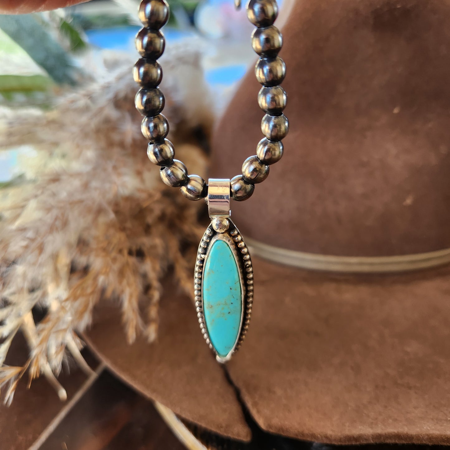 Chilean Turquoise Pendant