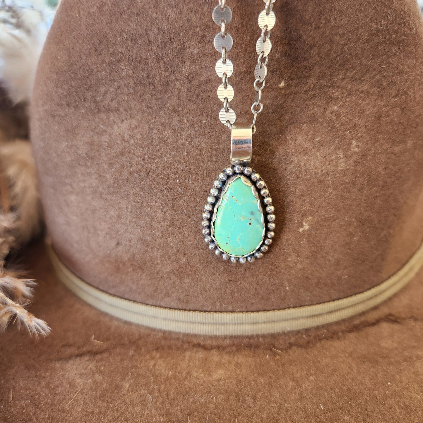 Authentic Turquoise Pendant