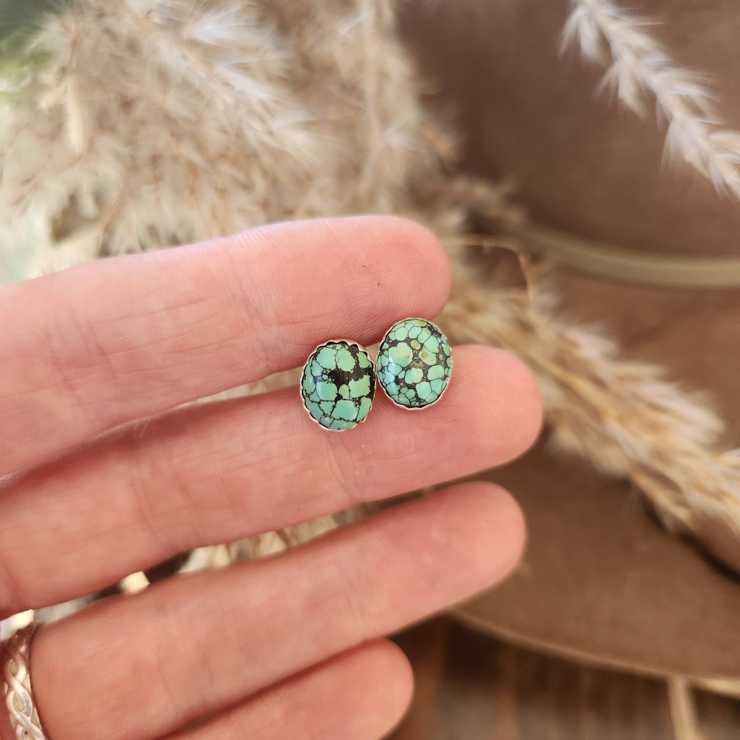 Turquoise Stud Earrings