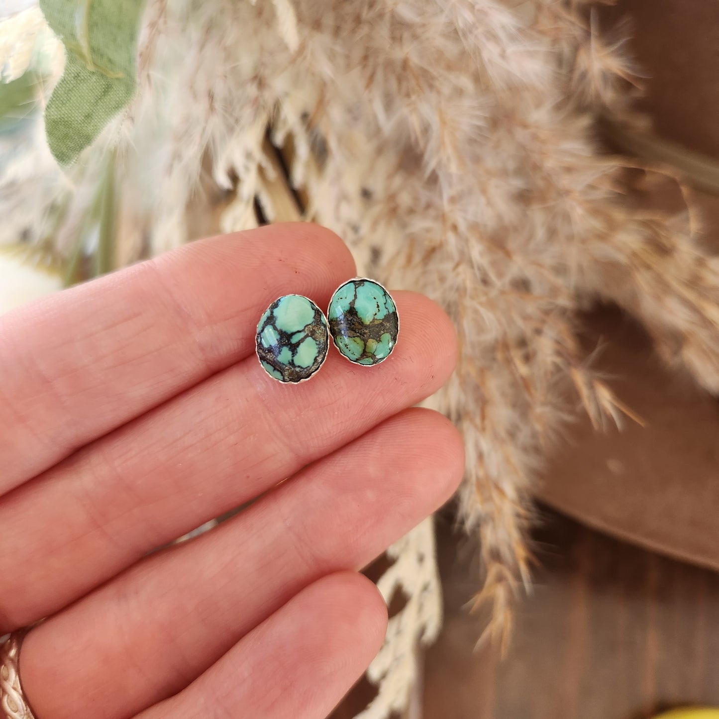 Turquoise Stud Earrings