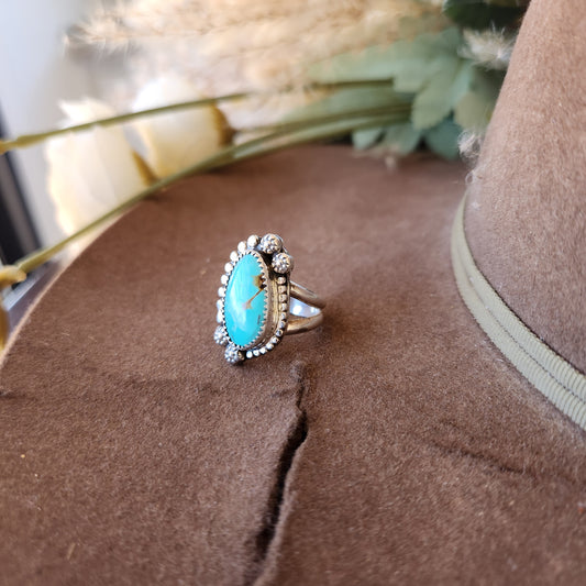 Chilean Turquoise Ring SZ 5.5