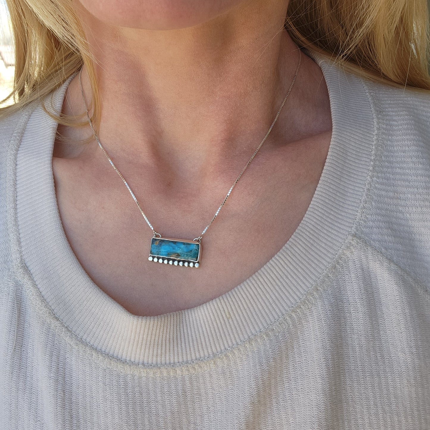 Kingman Turquoise Necklace