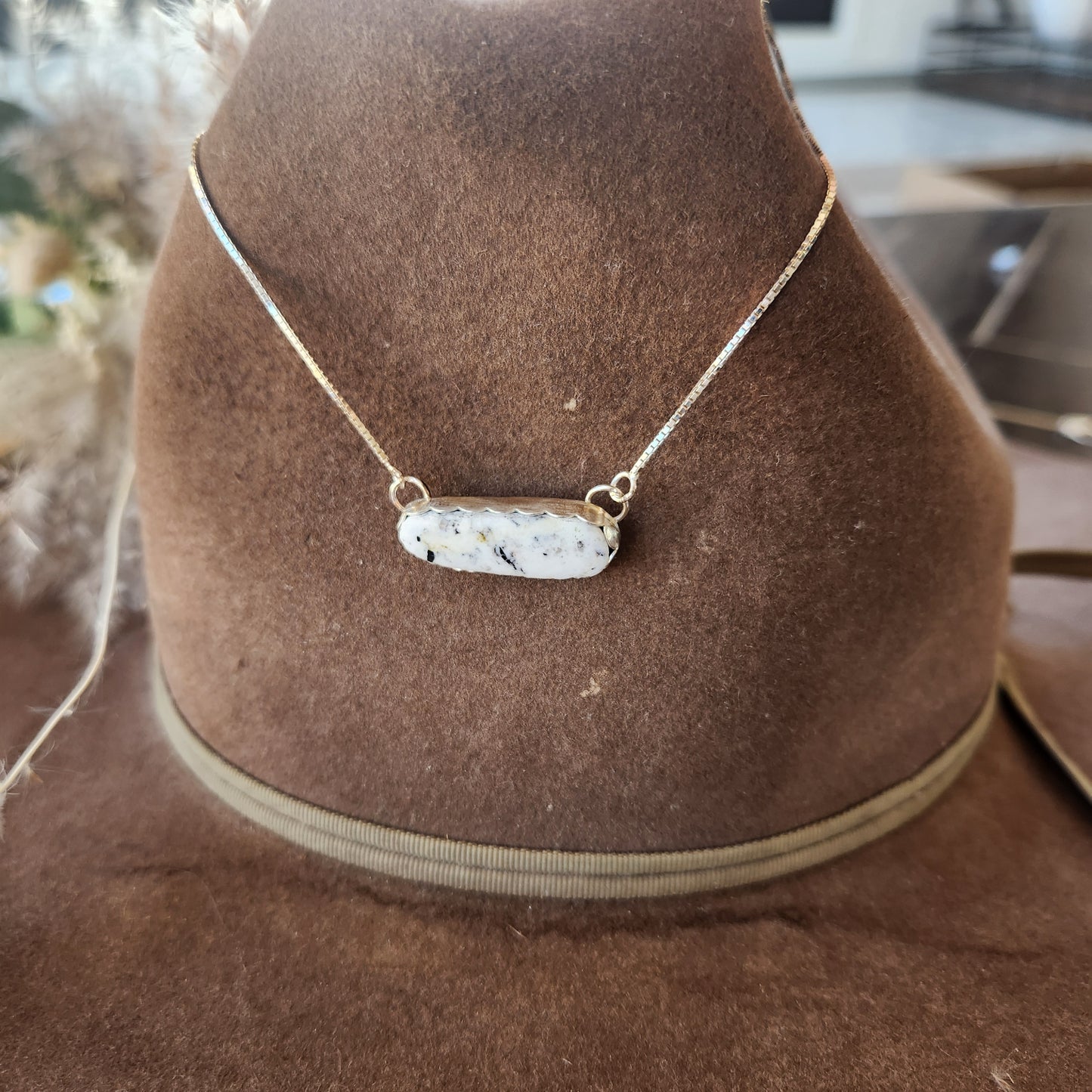 White Buffalo Necklace