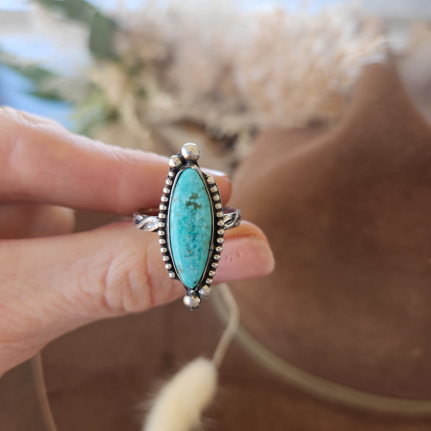 Mina Maria Turquoise Ring SZ 8