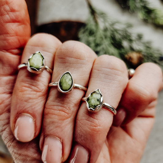 Sonoran Turquoise Stacker Rings