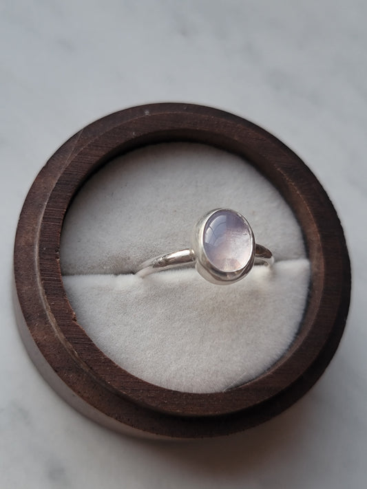CUSTOM Lavender Moon Ring