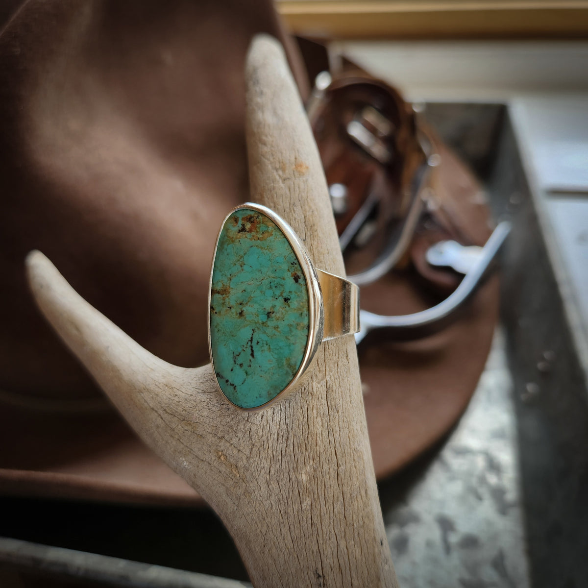 Turquoise Ring SZ 12.75