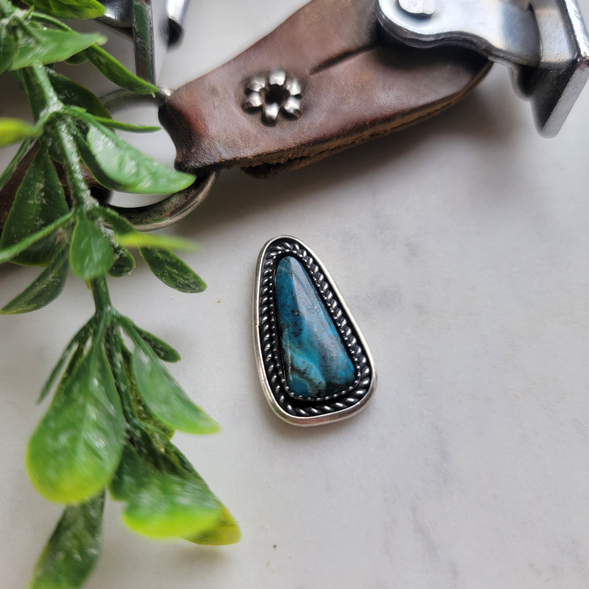 Kingman Turquoise Ring (custom sized)