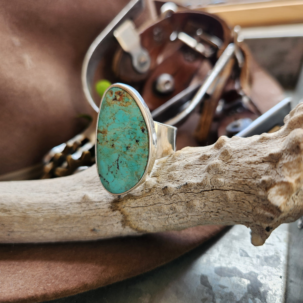 Turquoise Ring SZ 12.75