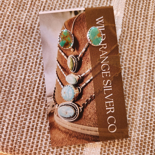 Large Turquoise Stud Earrings