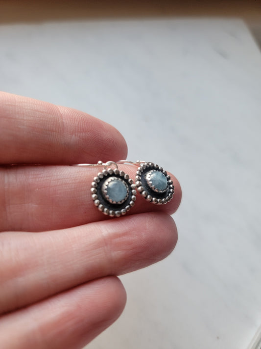 Aquamarine Dangle Earrings