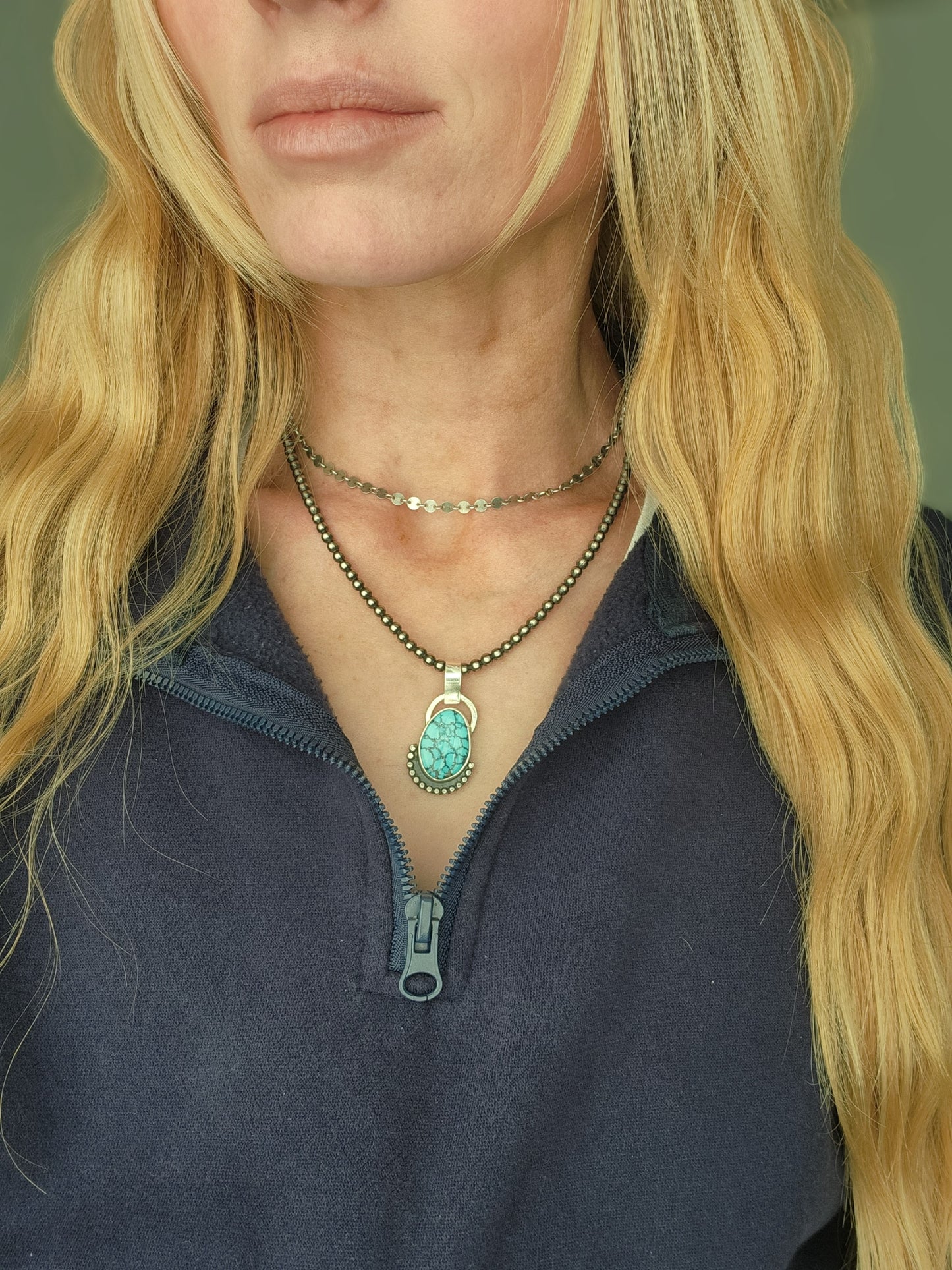 Authentic Turquoise Pendant