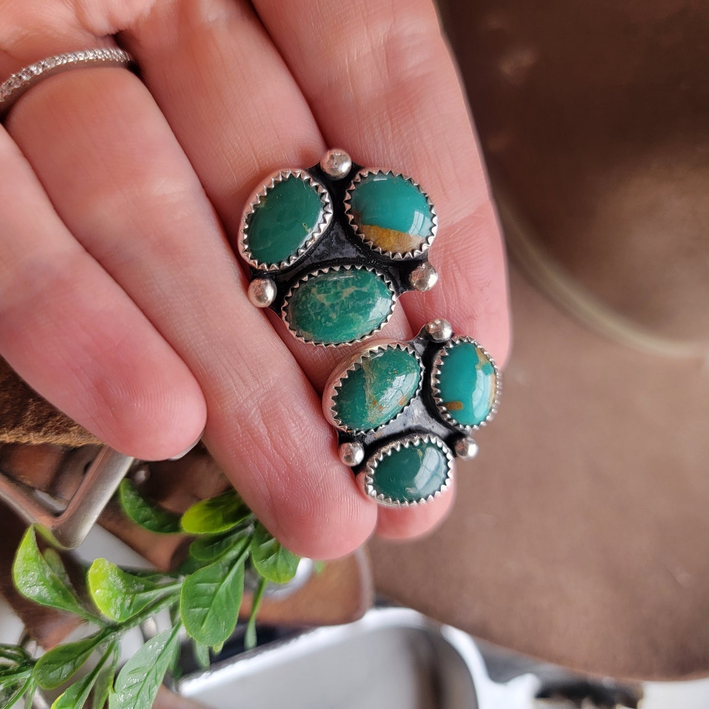 Allie Cluster Earrings