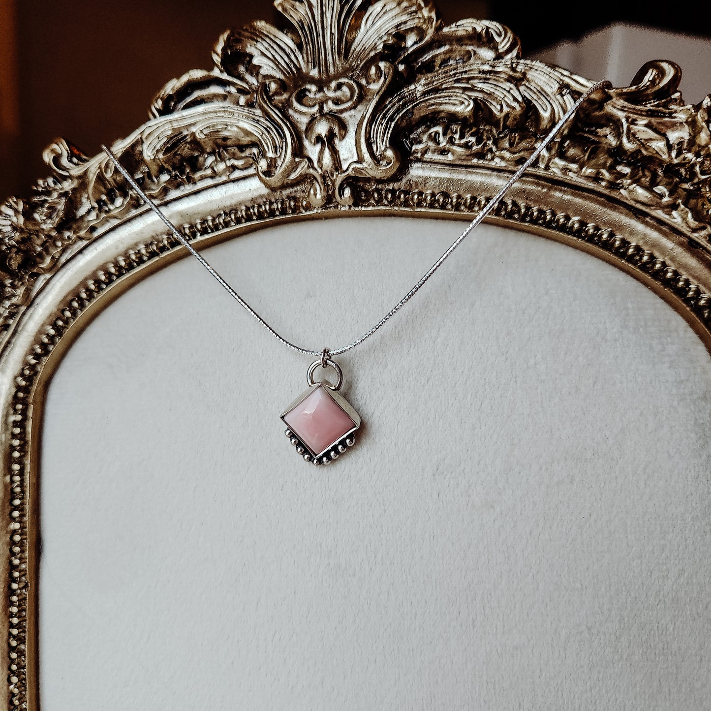 Pink Conch Necklace