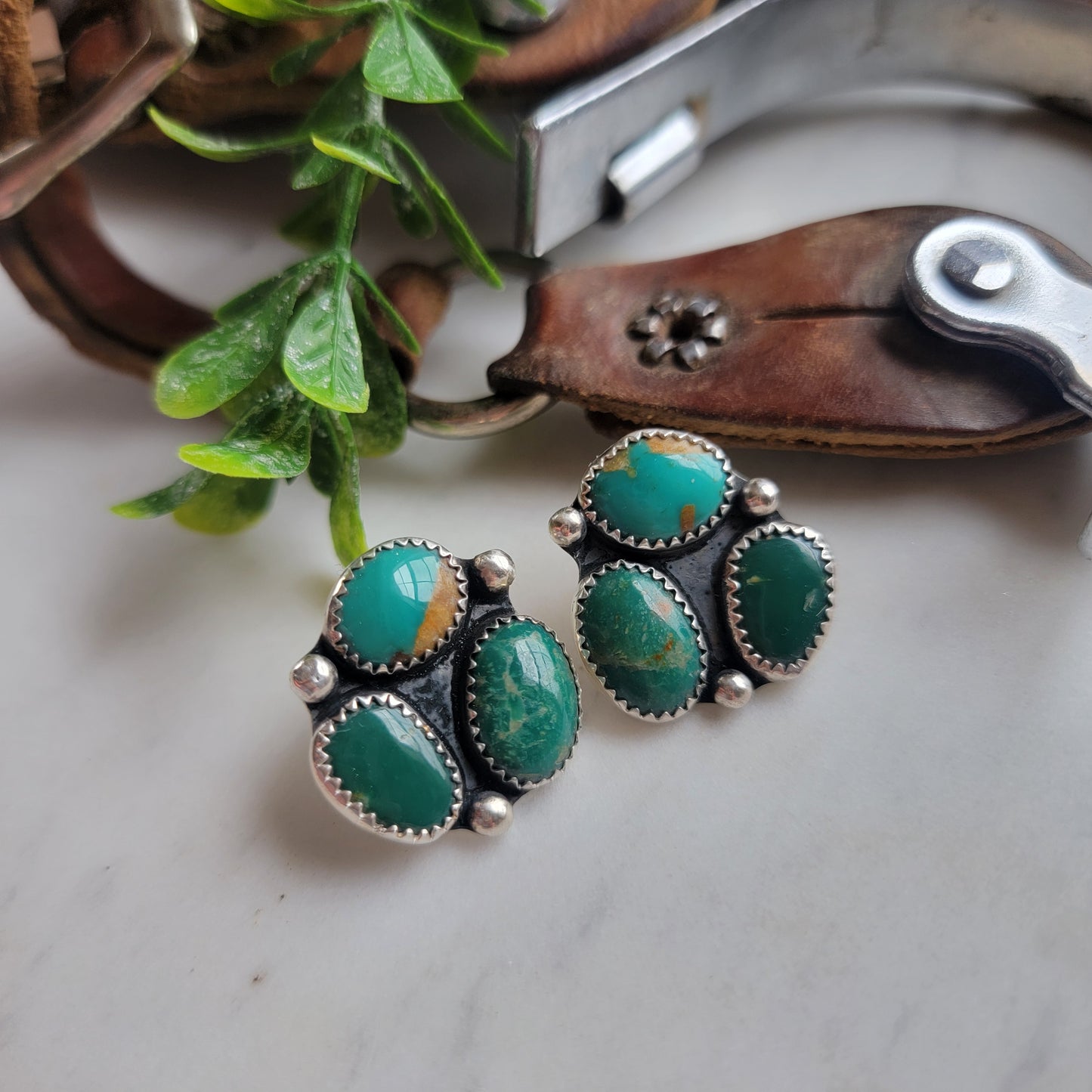 Allie Cluster Earrings