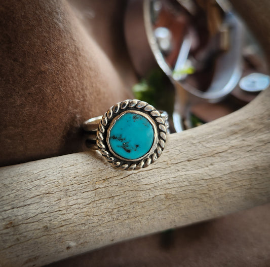 Sleeping Beauty Turquoise Ring