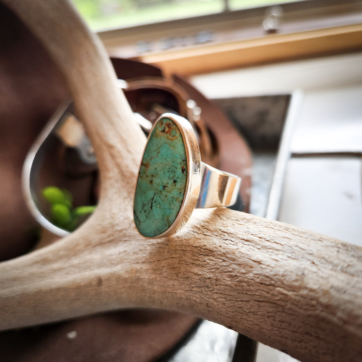 Turquoise Ring SZ 12.75