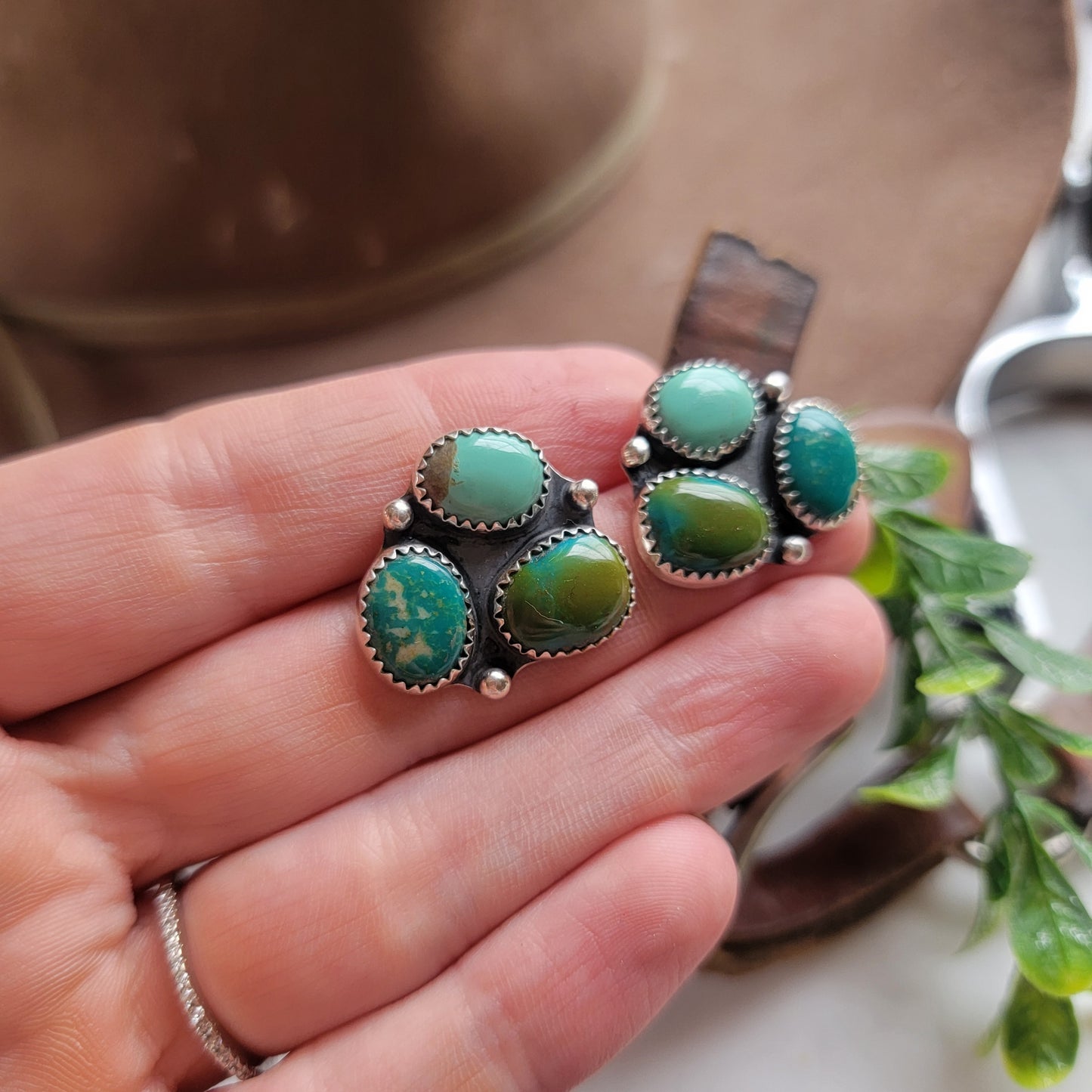 Skye Cluster Earrings