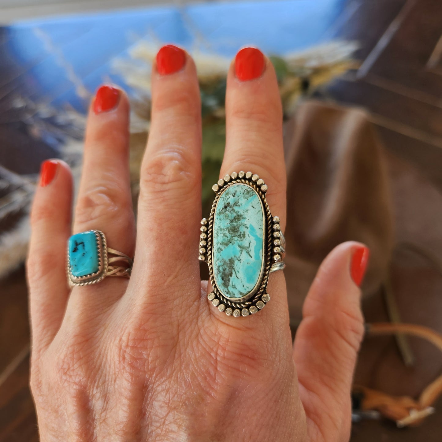 Turquoise Ring SZ 7.75