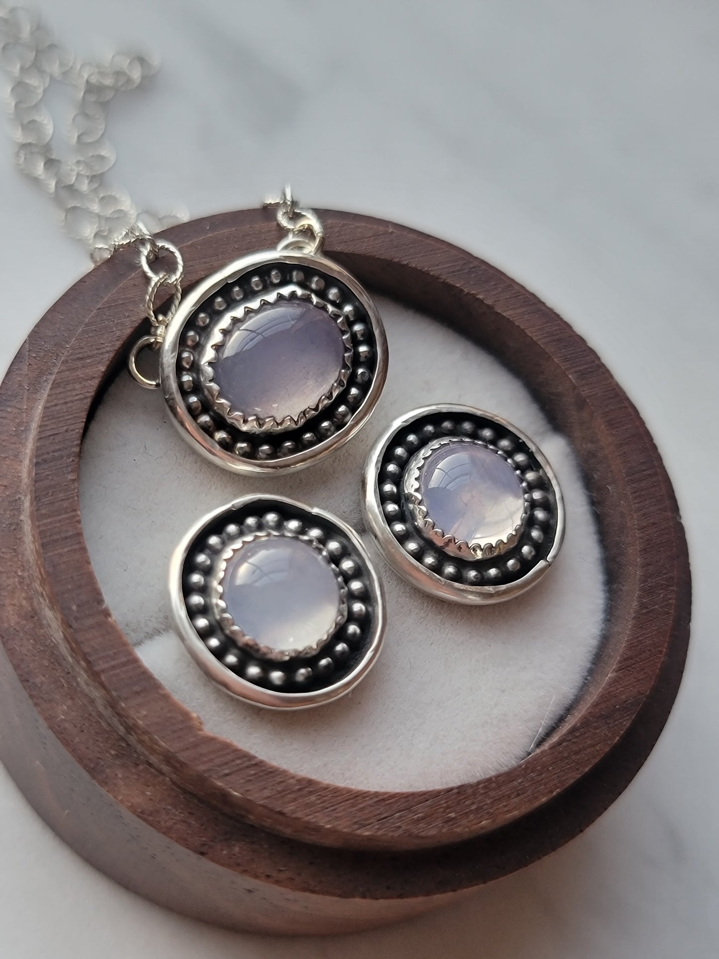 Lavender Moon Necklace